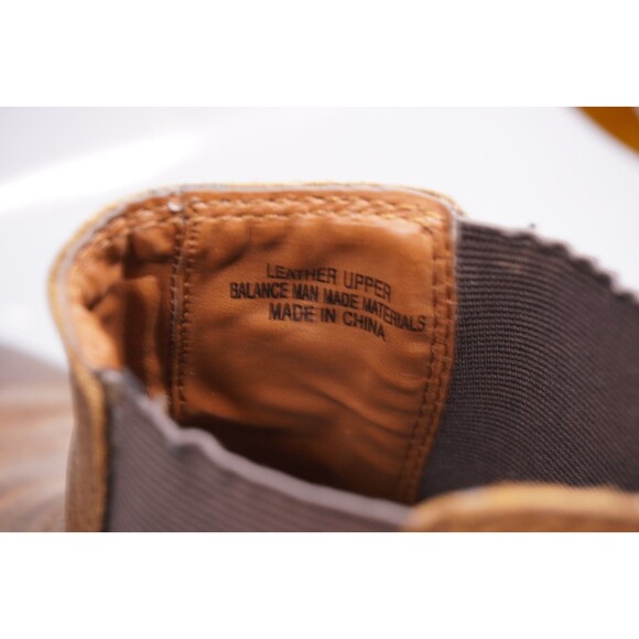 Born Hemlock Chelsea Boots Mens 12 M Distressed Brown Leather Hipster Preppy main image 5